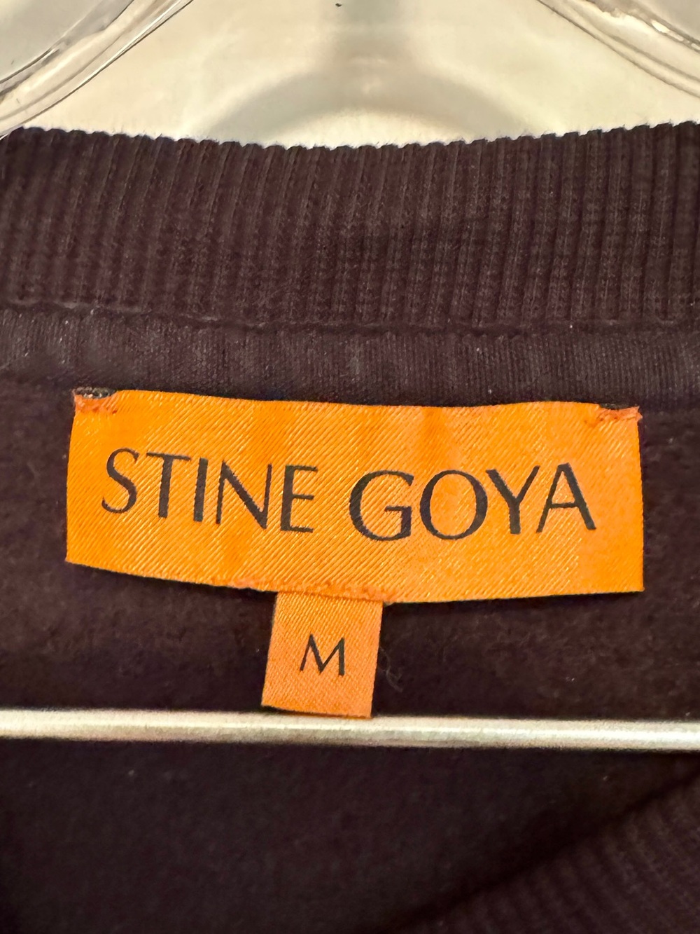 STINE GOYA Black Lexi Sweatshirt - M - Picture 4 of 5